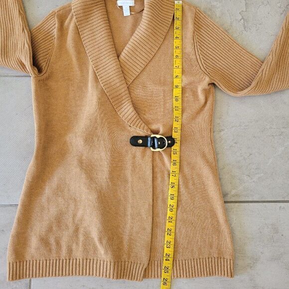 Charter‎ Club  Cardigan Sweater  witch buckle on the side size M - Picture 5 of 7